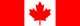 "Canada Flag"  Large Labels - Set of 2 Labels / patches For Size 1 to Size 4