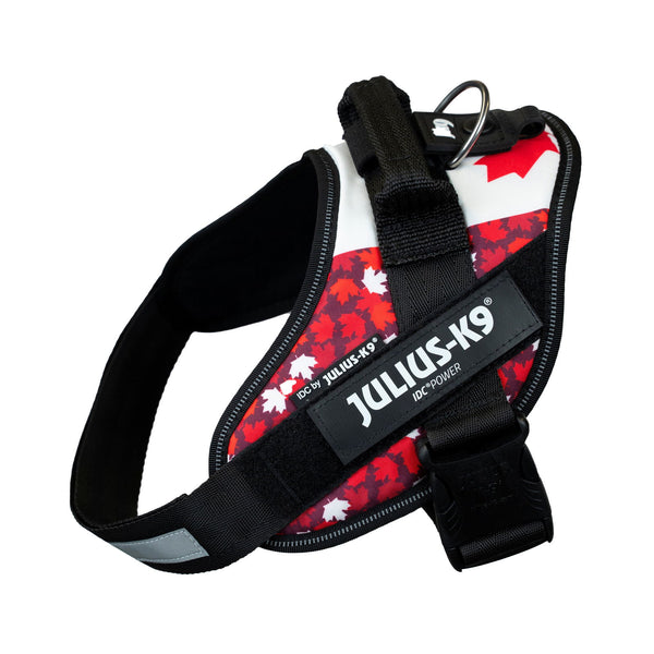 IDC® Powerharness - Canada Flag Harness - JULIUSK9® CANADA