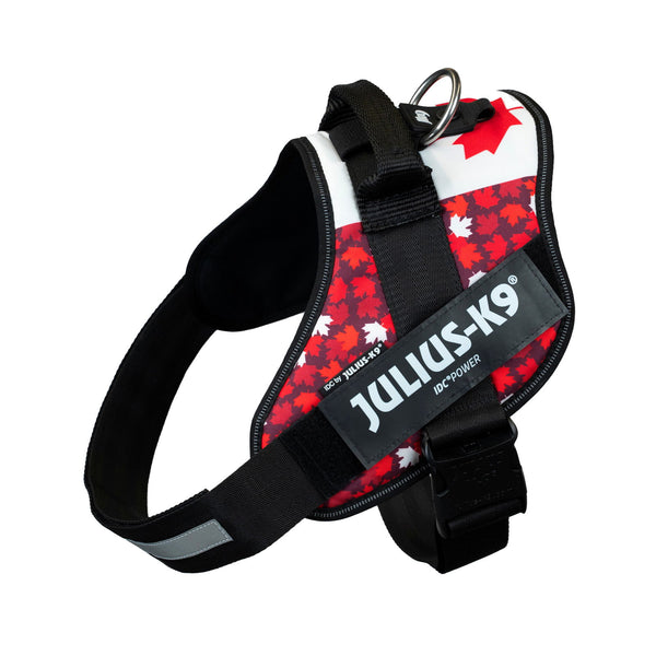 IDC® Powerharness - Canada Flag Harness - JULIUSK9® CANADA