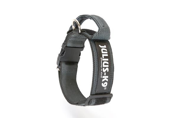 Large Collar with handle and safety lock- 50mm Thick - JULIUSK9® CANADA