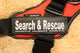 "Search and Rescue" Large Harness Labels - Set of 2 Labels / patches