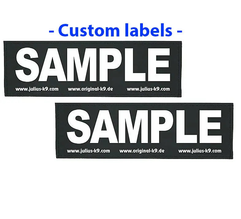 Customized Harness Sticker Paper Custom Labels and patches for your Dog Harness -Julius K9 | JULIUSK9 ...