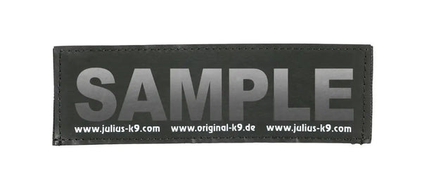 1 x Pair of Custom Labels for your Dog Harness - JULIUSK9® CANADA