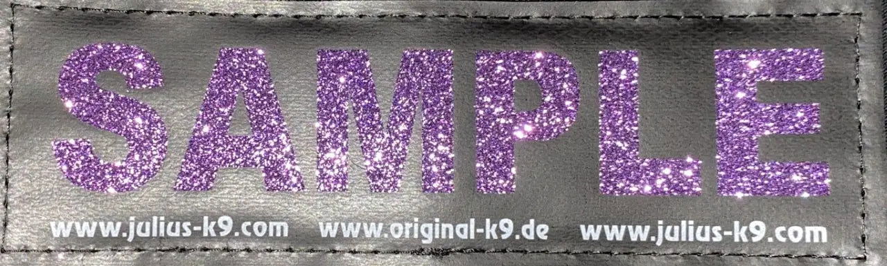 1 x Pair of Custom Labels for your Dog Harness - JULIUSK9® CANADA