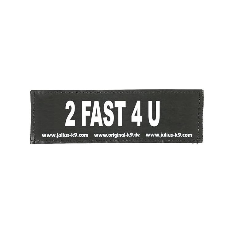 Two Fast Sticker Label
