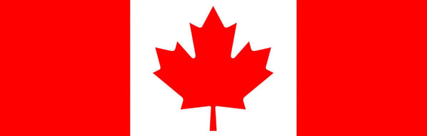 "Canada Flag"  Small Labels - Set of 2 Labels / patches For Size Baby1 to Size 0 - JULIUSK9® CANADA