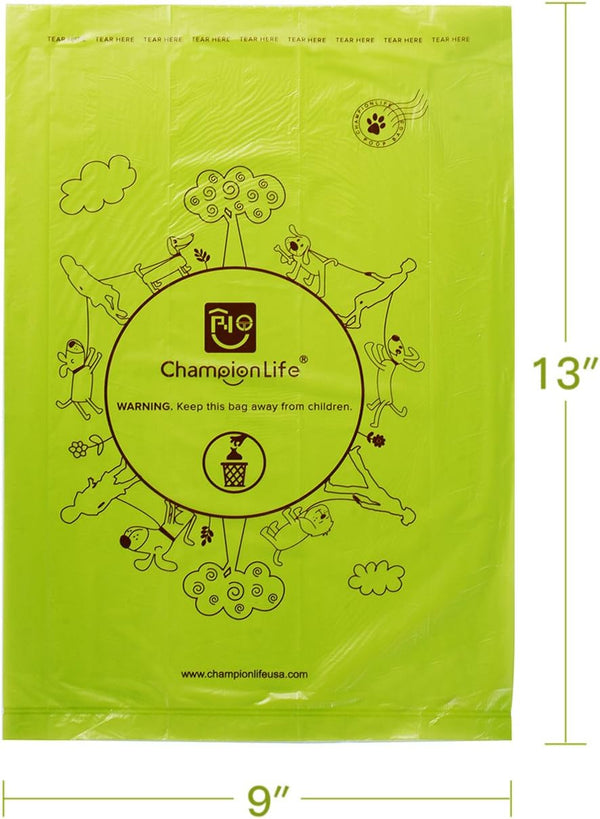 ChampionLife 120-Count Dog Refill roll Waste Bags - JULIUSK9® CANADA