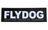 "FLY DOG" Large / Small Harness Labels - Set of 2 Labels / patches - JULIUSK9® CANADA