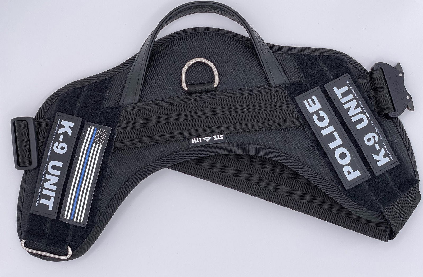 Julius-K9 IDC Tactical Stealth Powerharness with Cobra buckles - JULIUSK9® CANADA