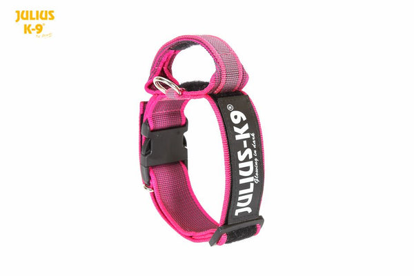 Large Collar with handle and safety lock- 50mm Thick - JULIUSK9® CANADA