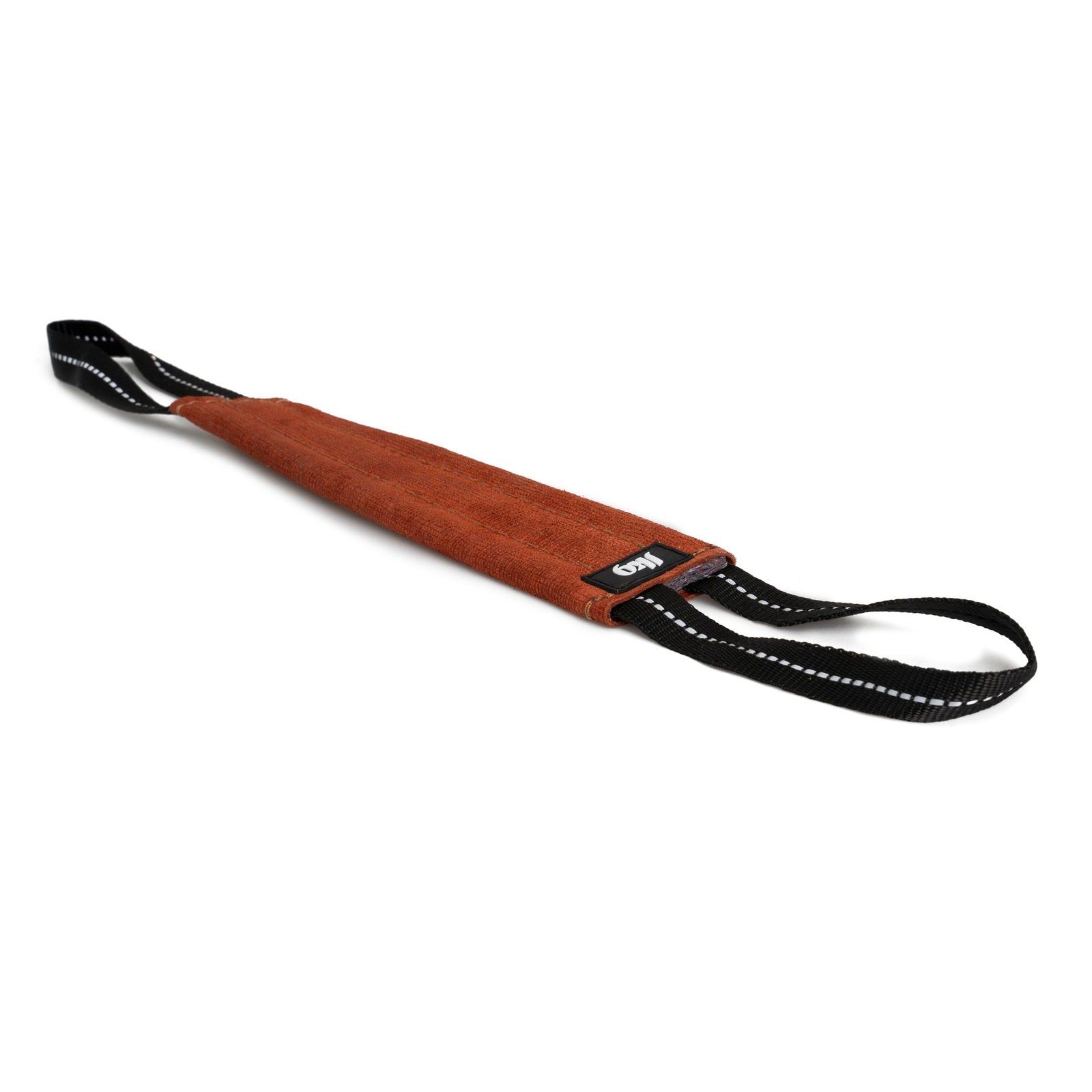 Leather Tug / Flat & Thin  12" Inch /  30 cm Long with 2 Handles - JULIUSK9® CANADA