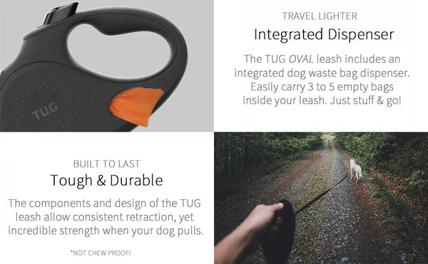 Retractable Dog Leash - 5 Meter Long - - JULIUSK9® CANADA