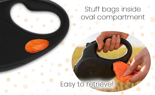 Retractable Dog Leash - 5 Meter Long - - JULIUSK9® CANADA