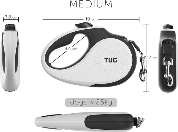 Retractable Dog Leash - 5 Meter Long - - JULIUSK9® CANADA