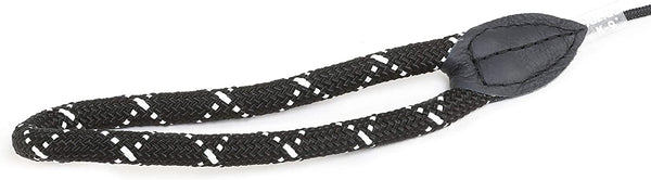 Show leash - black with rope handle 1,2 m / 4ft - JULIUSK9® CANADA