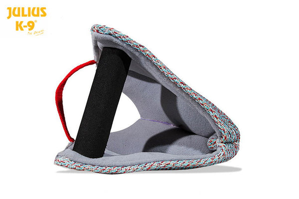 Two-handle bite wedge - with 2 Handles - Medium Padding - JULIUSK9® CANADA