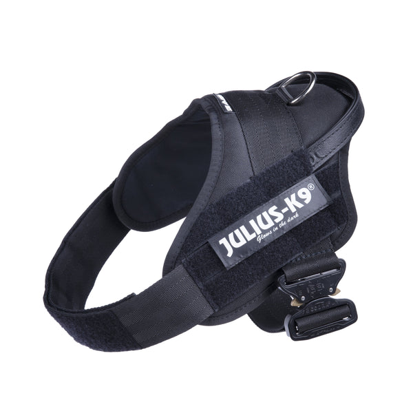 Julius-K9 IDC Tactical Stealth Powerharness with Cobra buckles